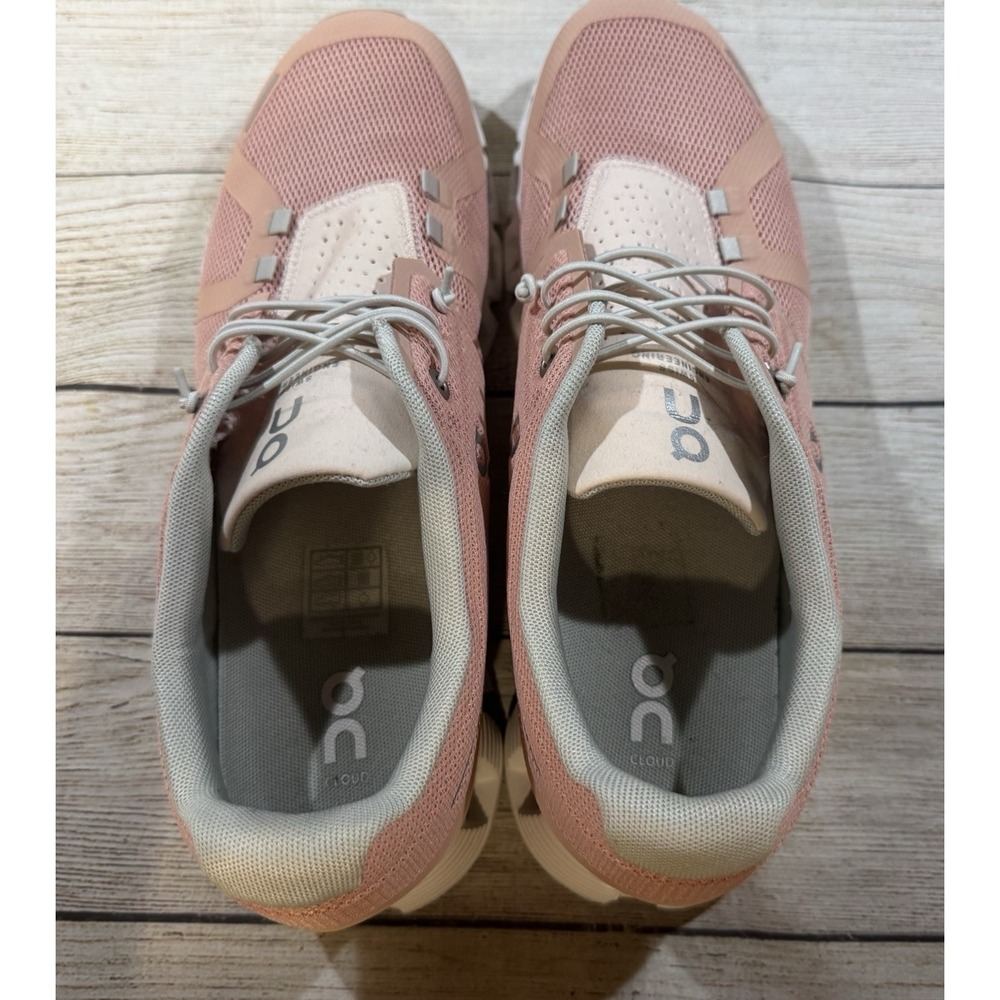 On Cloud Pink Running Sneaker Shoes - Women's Size 11.0 - EXCELLENT - Picture 6 of 7